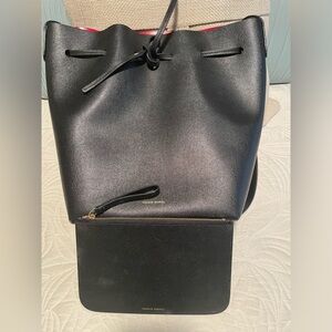 Mansur Gavriel Leather Bucket Bag